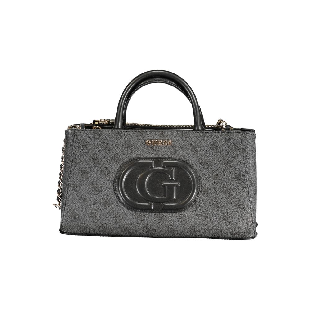 Guess Jeans Gray Polyethylene Handbag - Luksuslaukut ja asusteet Guess Jeans - Tutustu YVES JAVANNI® 