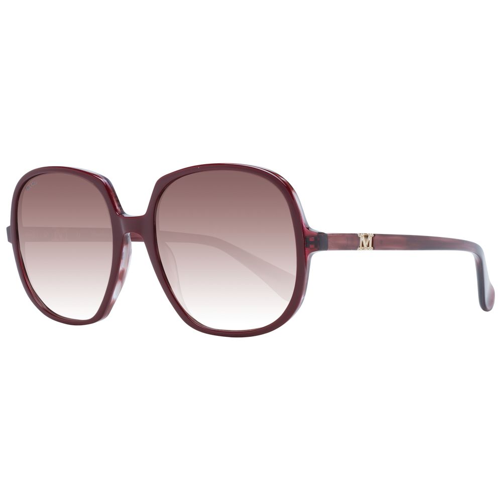 Max Mara Burgundy Women Sunglasses - Luksusmuotia Max Mara - Tutustu YVES JAVANNI® 