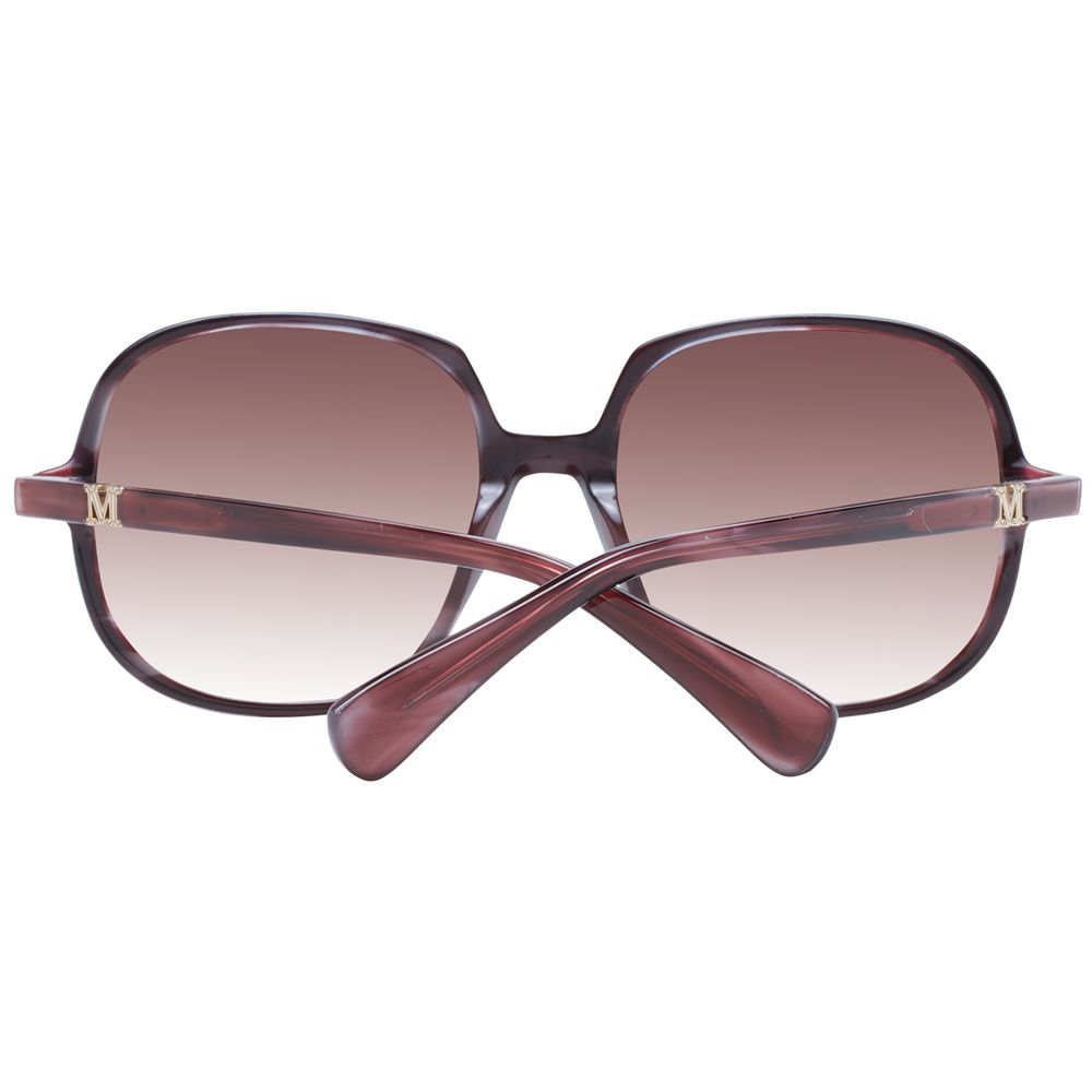 Max Mara Burgundy Women Sunglasses - Luksusmuotia Max Mara - Tutustu YVES JAVANNI® 