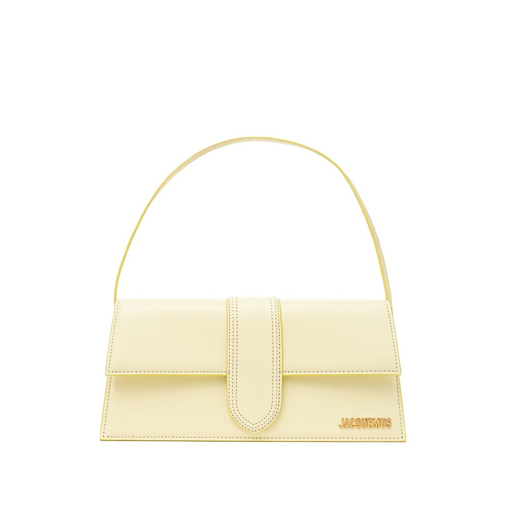 Jacquemus Yellow Leather Shoulder Bag - Luksusmuotia Jacquemus - Tutustu YVES JAVANNI® 