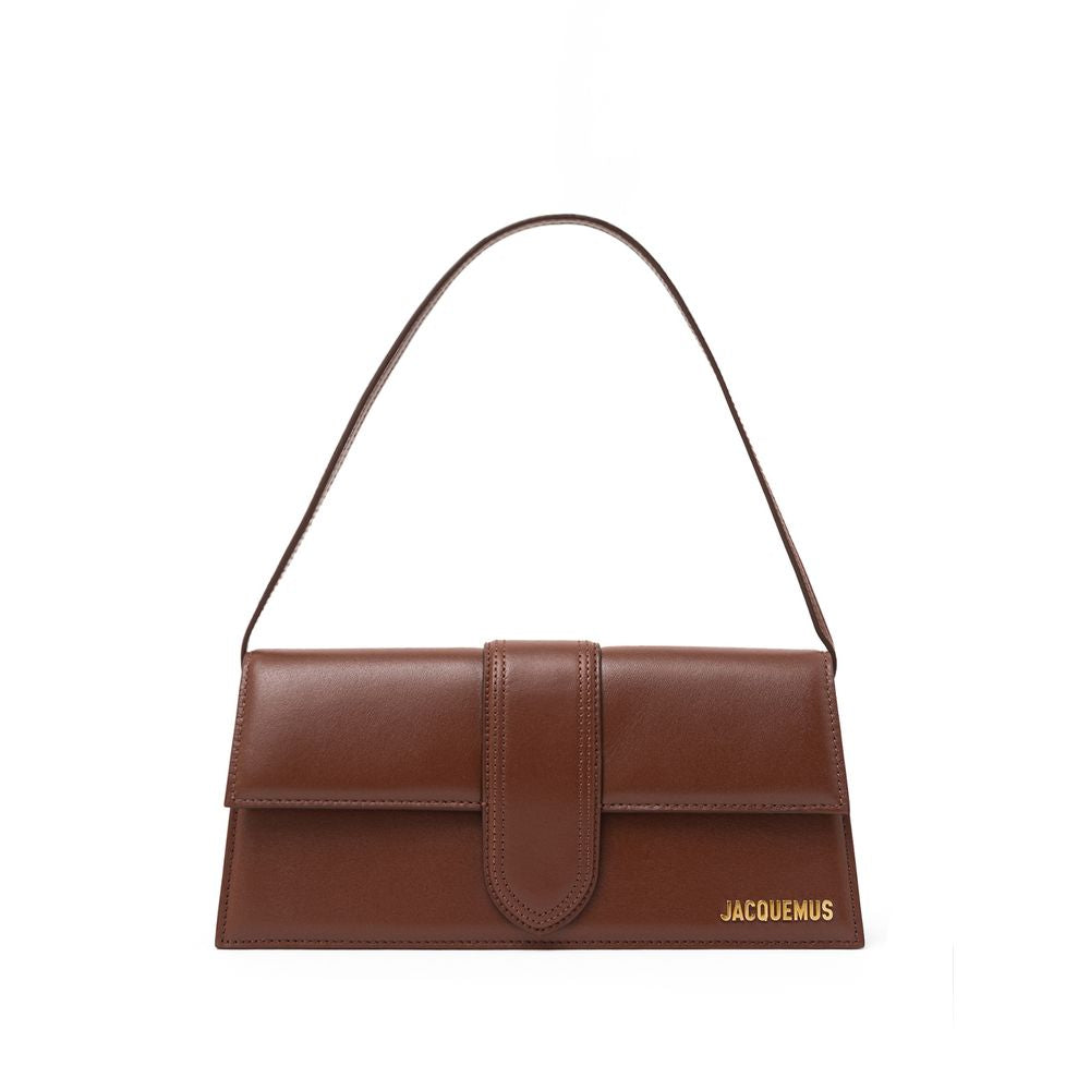 Jacquemus Brown Leather Shoulder Bag - Luksusmuotia Jacquemus - Tutustu YVES JAVANNI® 