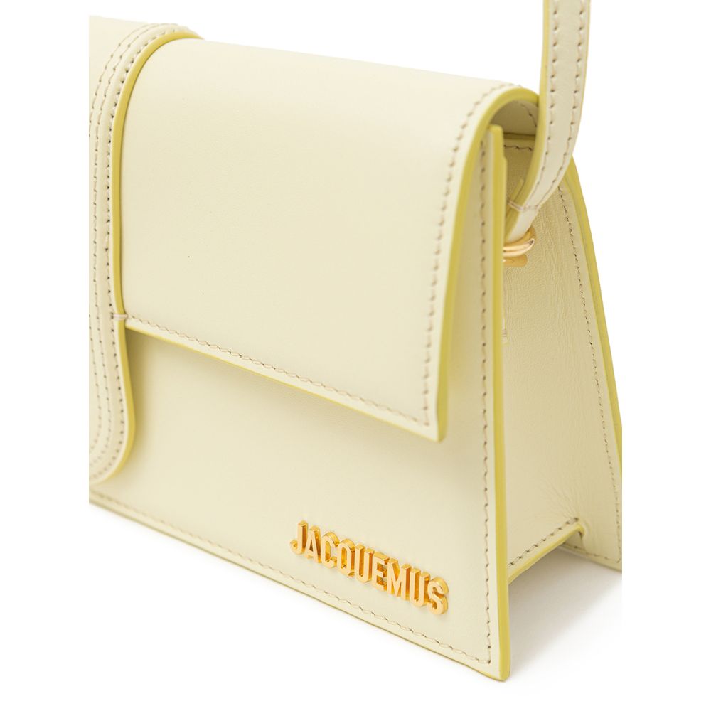 Jacquemus Yellow Leather Shoulder Bag - Luksusmuotia Jacquemus - Tutustu YVES JAVANNI® 