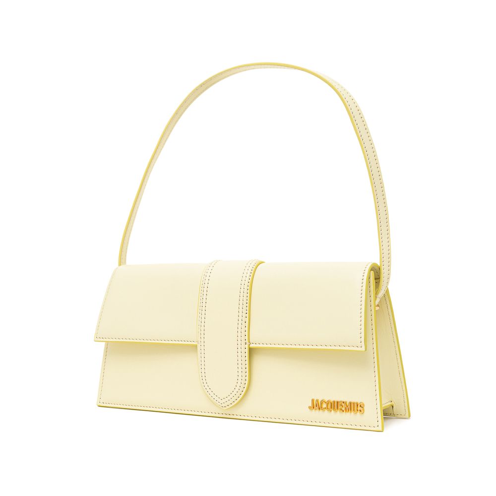 Jacquemus Yellow Leather Shoulder Bag - Luksusmuotia Jacquemus - Tutustu YVES JAVANNI® 