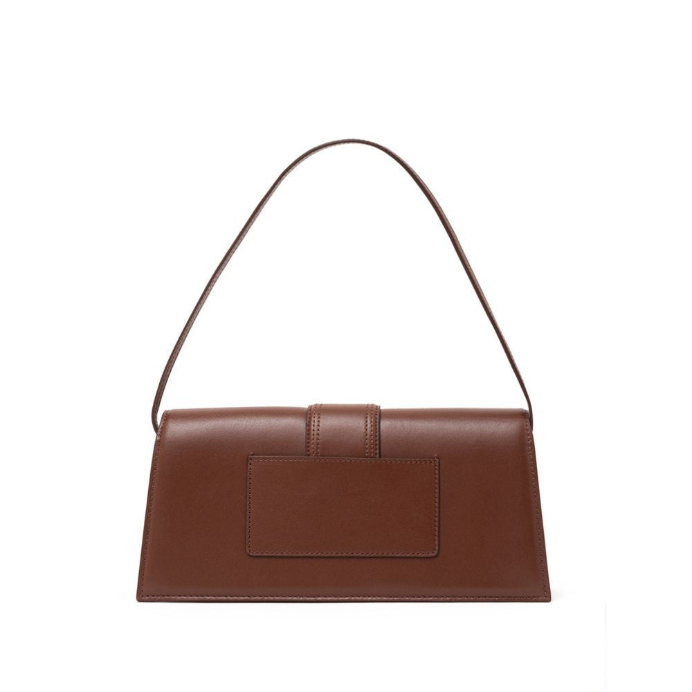 Jacquemus Brown Leather Shoulder Bag - Luksusmuotia Jacquemus - Tutustu YVES JAVANNI® 