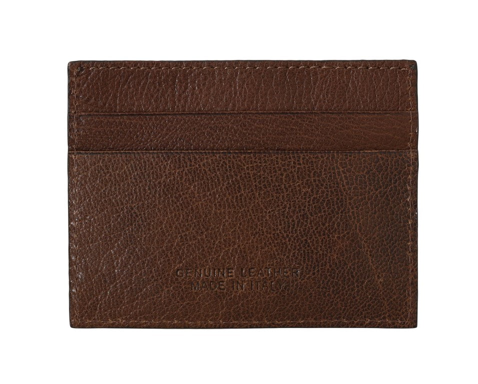 Billionaire Italian Couture Elegant Leather Men's Wallet in Brown - Luksusmuotia Billionaire Italian Couture - Tutustu YVES JAVANNI® 