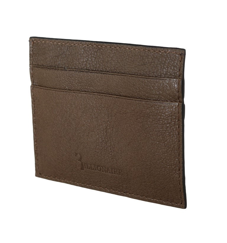 Billionaire Italian Couture Elegant Turtledove Leather Men's Wallet - Luksusmuotia Billionaire Italian Couture - Tutustu YVES JAVANNI® 