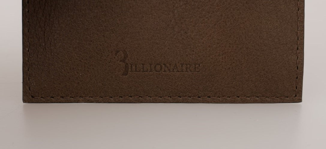 Billionaire Italian Couture Elegant Turtledove Leather Men's Wallet - Luksusmuotia Billionaire Italian Couture - Tutustu YVES JAVANNI® 