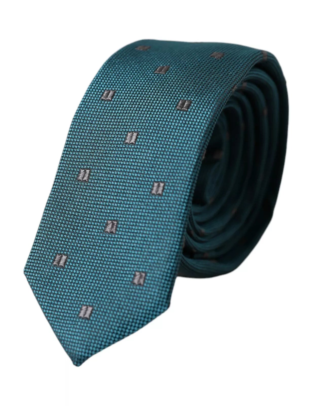 Dolce & Gabbana Green Patterned Silk Adjustable Men Tie - Luksuslaukut ja asusteet Dolce & Gabbana - Tutustu YVES JAVANNI® 