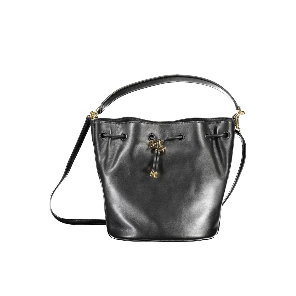 Ralph Lauren Black Leather Handbag - Luksuslaukut ja asusteet Ralph Lauren - Tutustu YVES JAVANNI® 