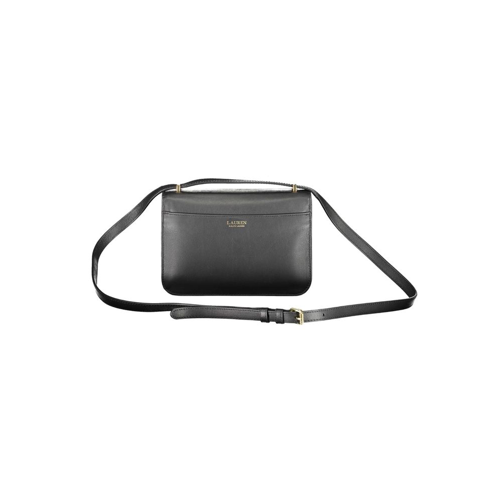 Ralph Lauren Black Leather Handbag - Luksuslaukut ja asusteet Ralph Lauren - Tutustu YVES JAVANNI® 