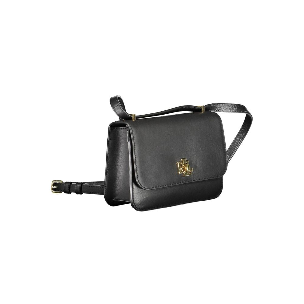 Ralph Lauren Black Leather Handbag - Luksuslaukut ja asusteet Ralph Lauren - Tutustu YVES JAVANNI® 