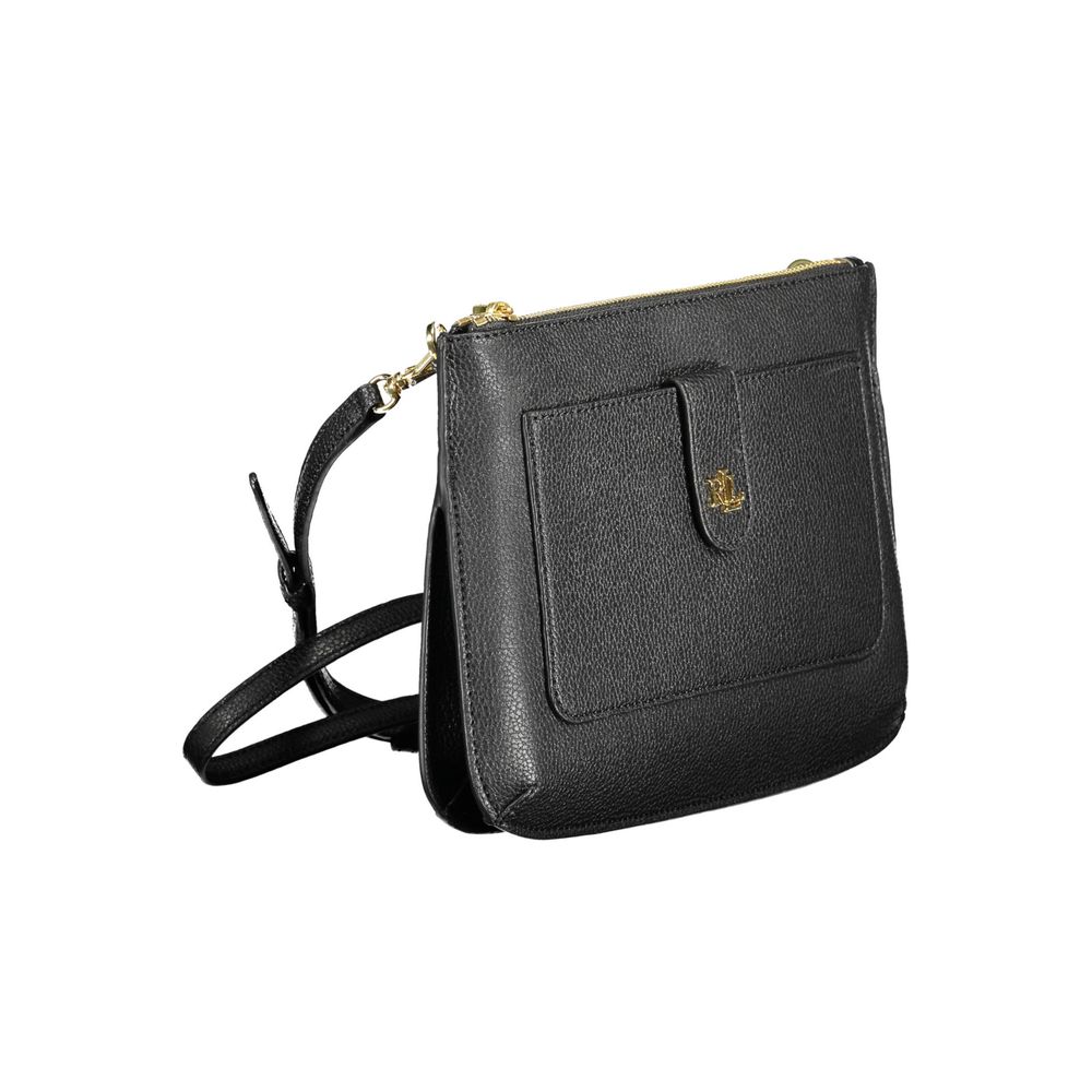 Ralph Lauren Black Leather Handbag - Luksuslaukut ja asusteet Ralph Lauren - Tutustu YVES JAVANNI® 