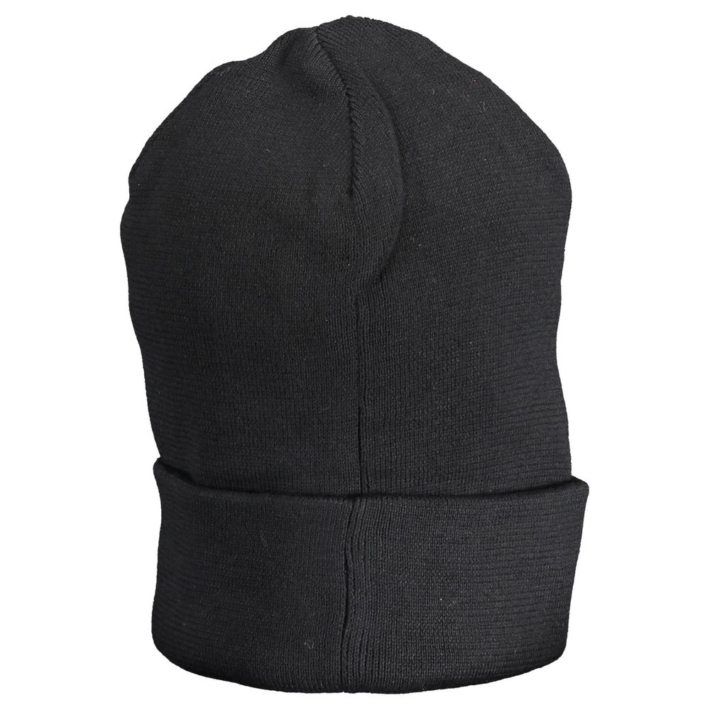 Ralph Lauren Black Cotton Beanie - Luksusmuotia Ralph Lauren - Tutustu YVES JAVANNI® 