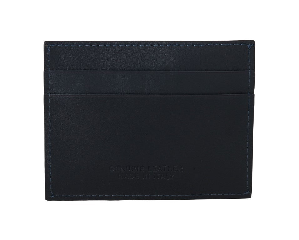 Billionaire Italian Couture Elegant Blue Leather Men's Wallet - Luksusmuotia Billionaire Italian Couture - Tutustu YVES JAVANNI® 