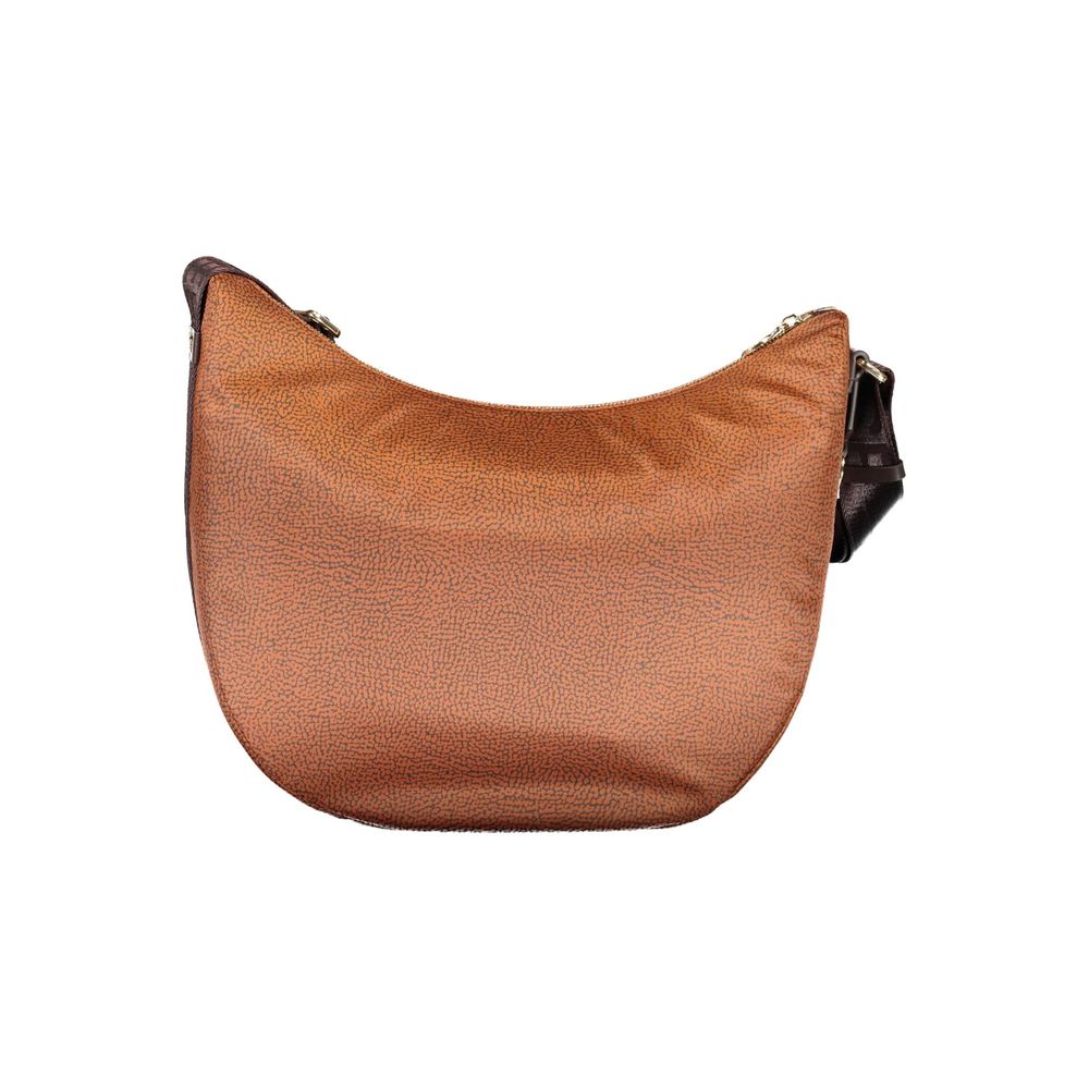 Borbonese Brown Polyester Handbag - Luksuslaukut ja asusteet Borbonese - Tutustu YVES JAVANNI® 