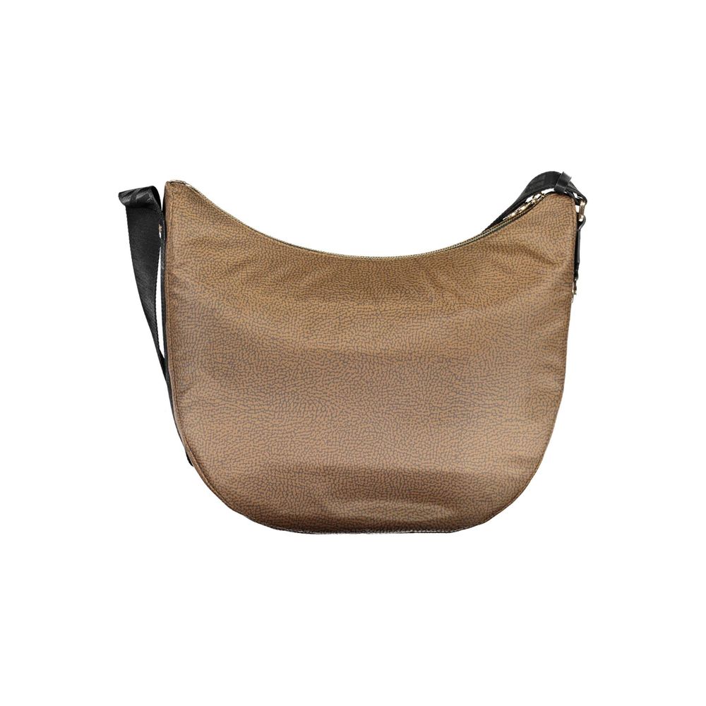 Borbonese Brown Polyester Handbag - Luksuslaukut ja asusteet Borbonese - Tutustu YVES JAVANNI® 