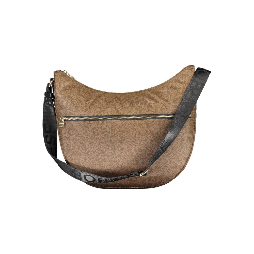 Borbonese Brown Polyester Handbag - Luksuslaukut ja asusteet Borbonese - Tutustu YVES JAVANNI® 