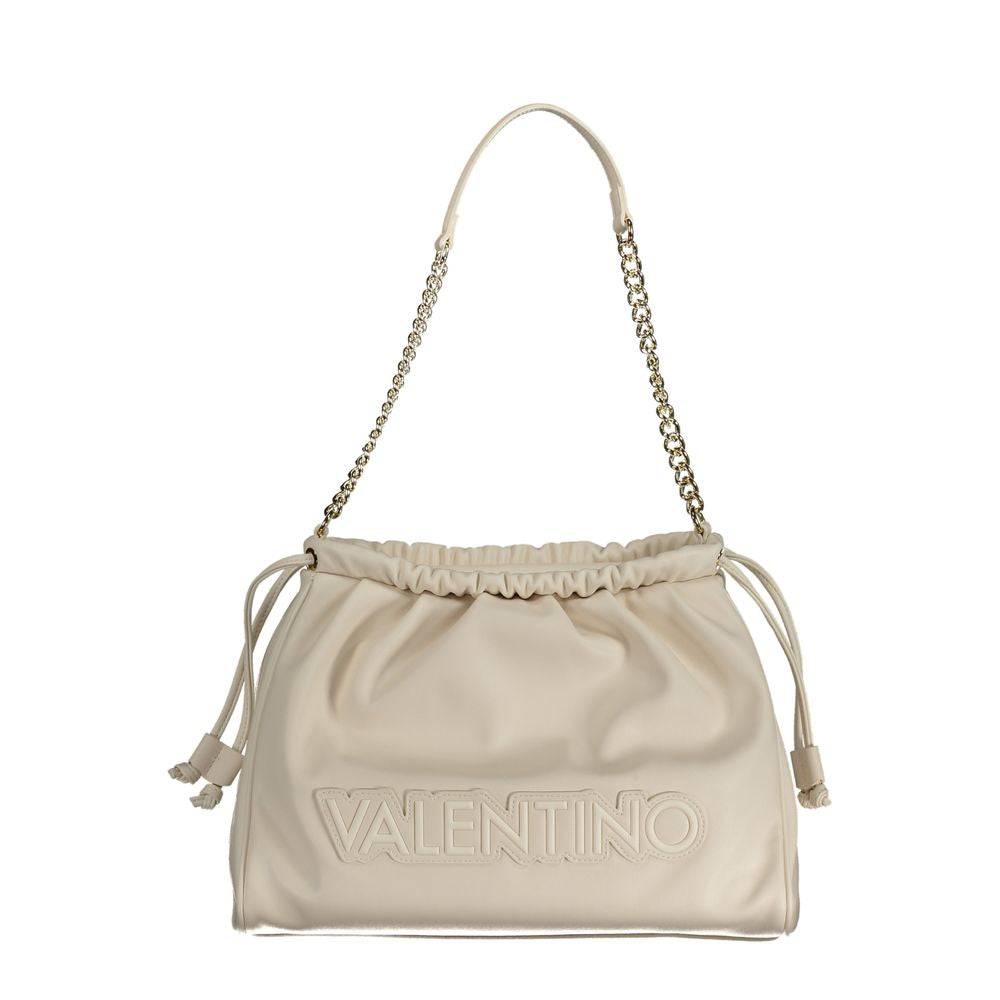 Valentino Bags Beige Polyethylene Handbag - Luksuslaukut ja asusteet Valentino Bags - Tutustu YVES JAVANNI® 