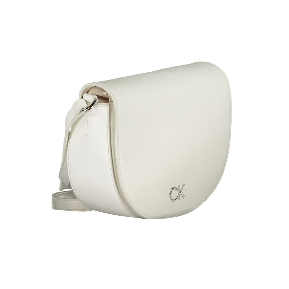 Calvin Klein White Polyethylene Handbag - Luksuslaukut ja asusteet Calvin Klein - Tutustu YVES JAVANNI® 