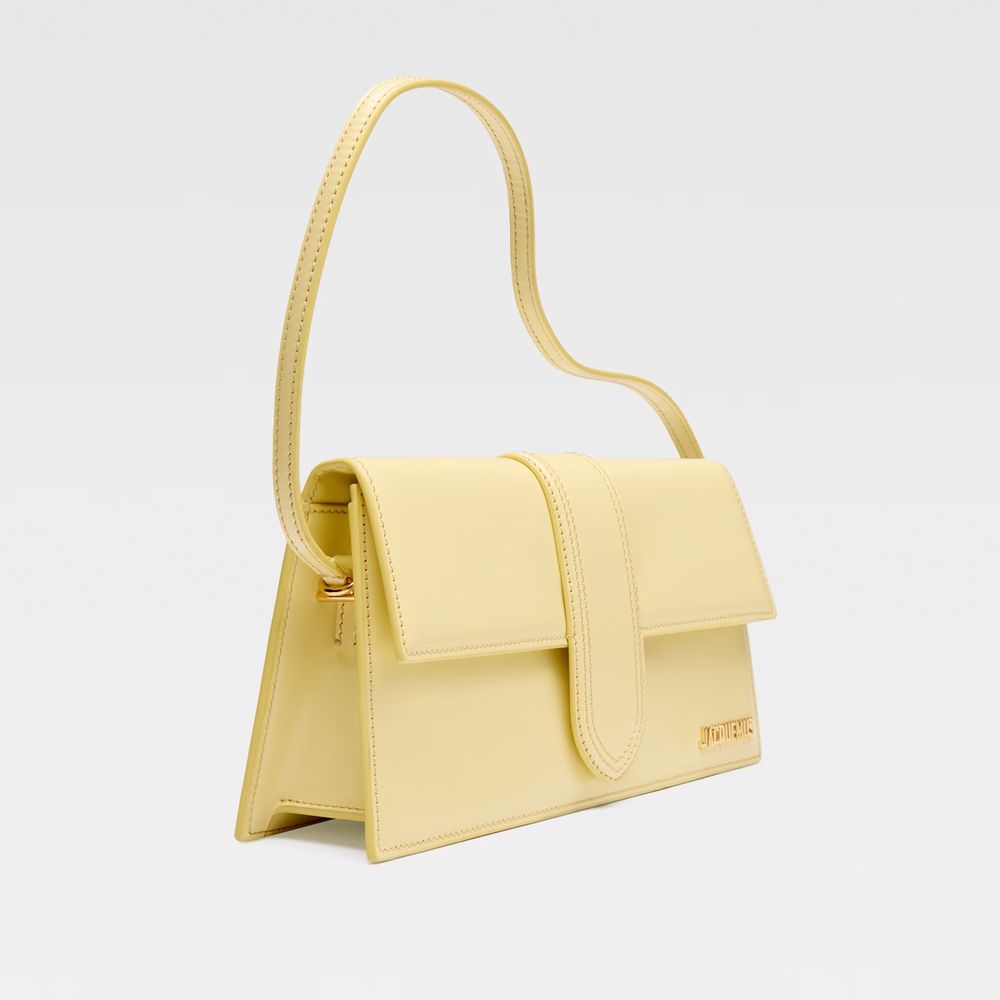 Jacquemus Yellow Leather Handbag - Luksuslaukut ja asusteet Jacquemus - Tutustu YVES JAVANNI® 