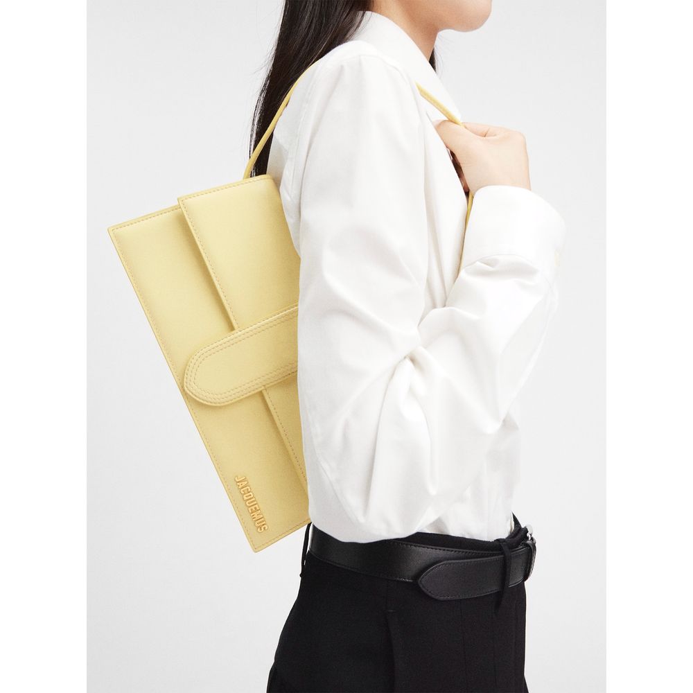 Jacquemus Yellow Leather Handbag - Luksuslaukut ja asusteet Jacquemus - Tutustu YVES JAVANNI® 