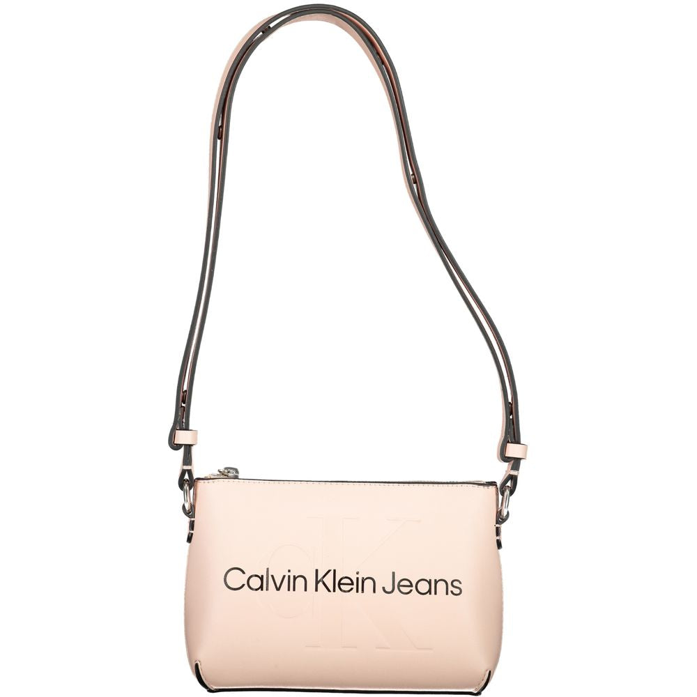 Calvin Klein Pink Polyethylene Handbag - Luksuslaukut ja asusteet Calvin Klein - Tutustu YVES JAVANNI® 