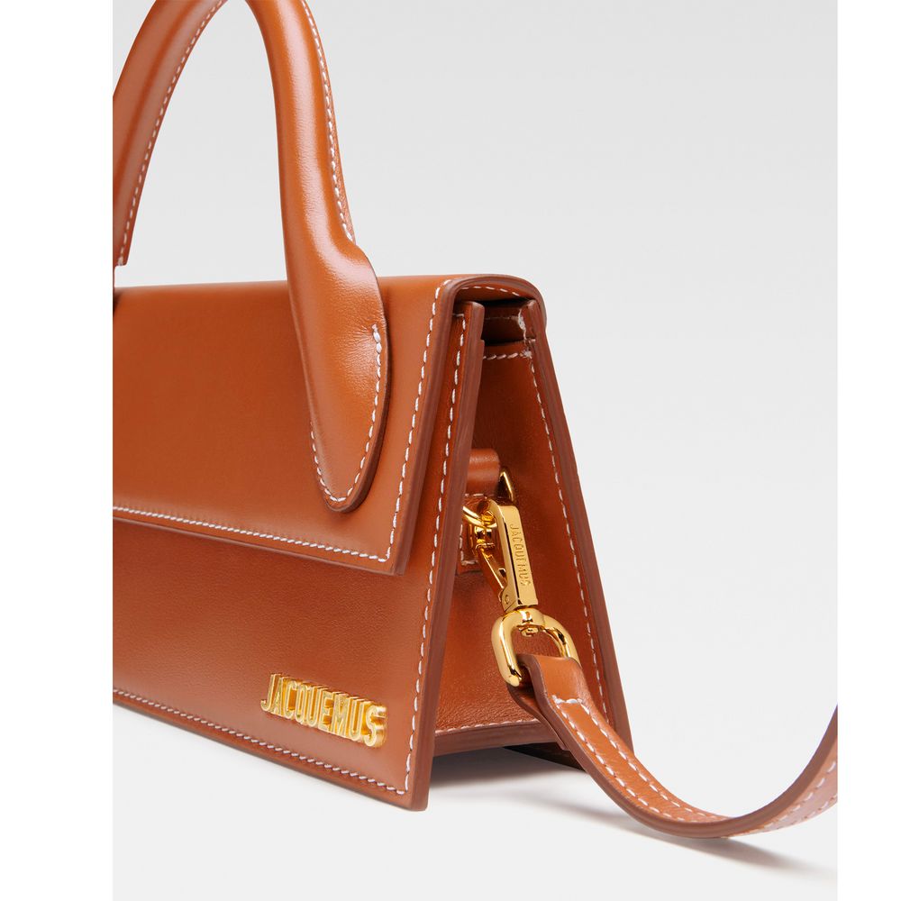 Jacquemus Brown Leather Crossbody Bag - Luksuslaukut ja asusteet Jacquemus - Tutustu YVES JAVANNI® 