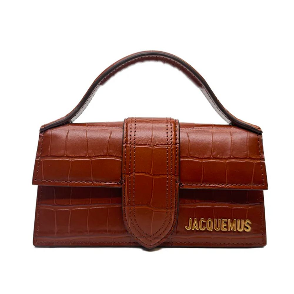 Jacquemus "Le Bambino" Brown Leather Crossbody Bag - Luksuslaukut ja asusteet Jacquemus - Tutustu YVES JAVANNI® 