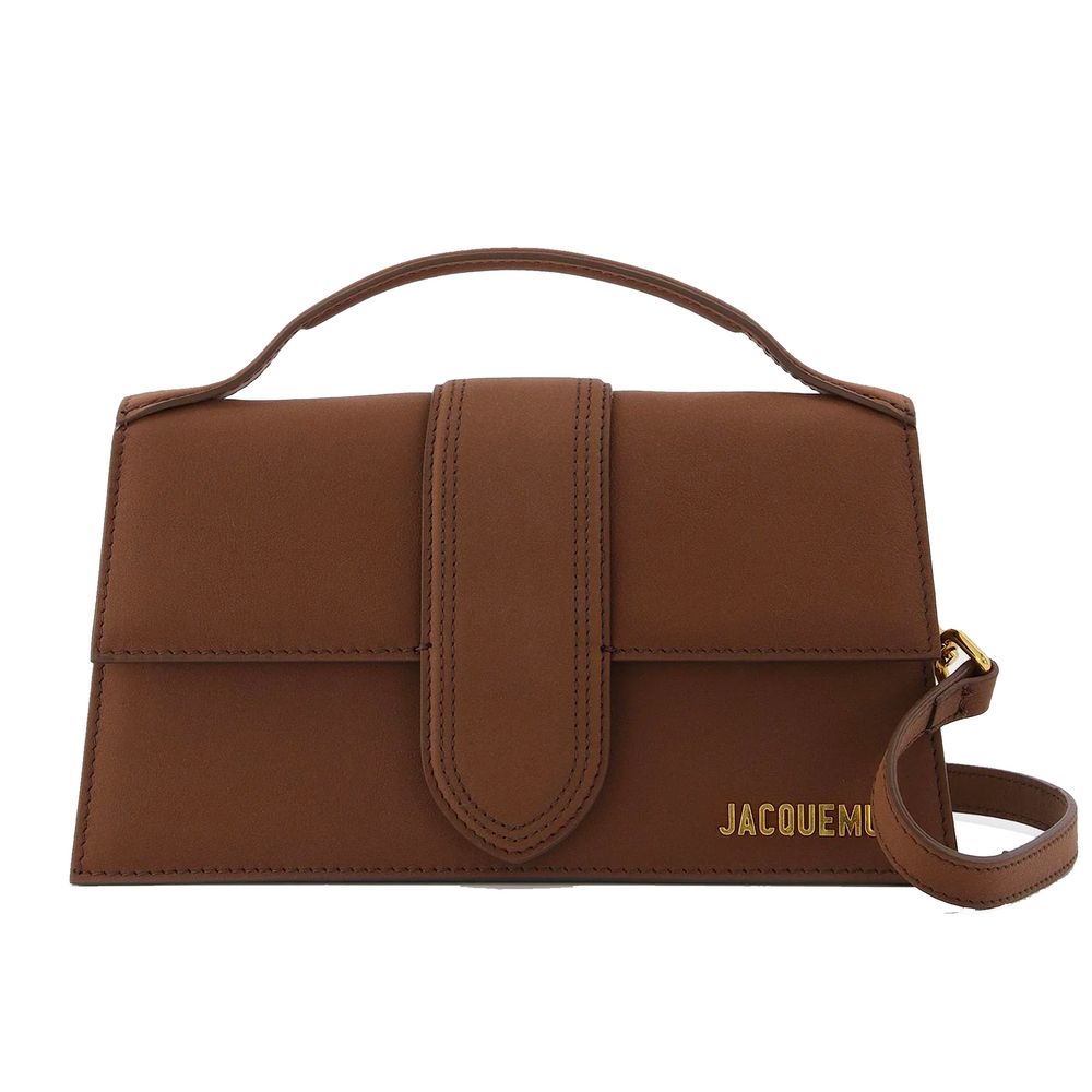 Jacquemus Brown Leather Crossbody Bag - Luksuslaukut ja asusteet Jacquemus - Tutustu YVES JAVANNI® 