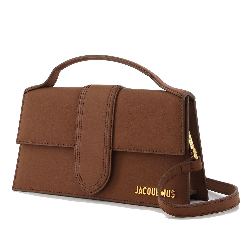 Jacquemus Brown Leather Crossbody Bag - Luksuslaukut ja asusteet Jacquemus - Tutustu YVES JAVANNI® 