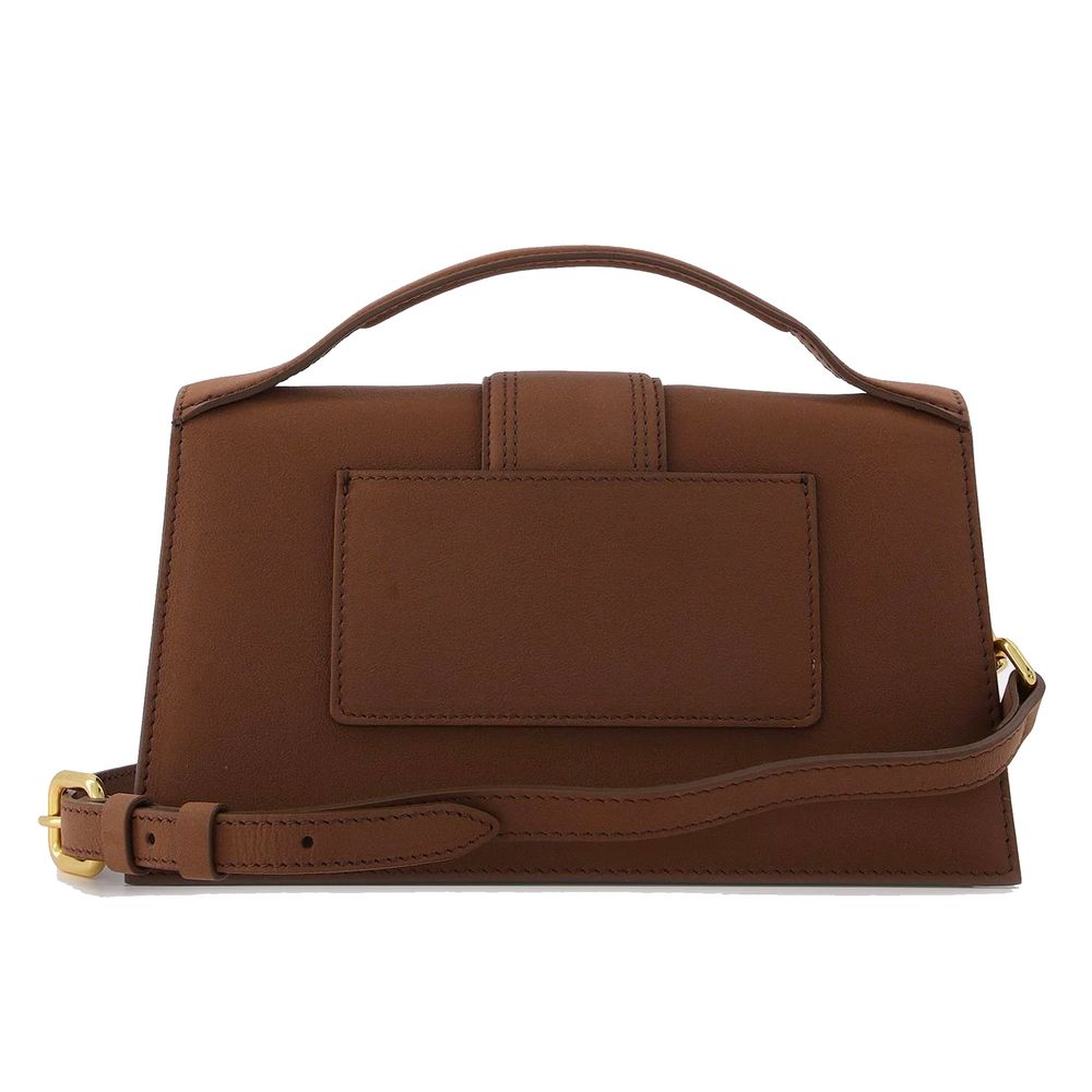 Jacquemus Brown Leather Crossbody Bag - Luksuslaukut ja asusteet Jacquemus - Tutustu YVES JAVANNI® 