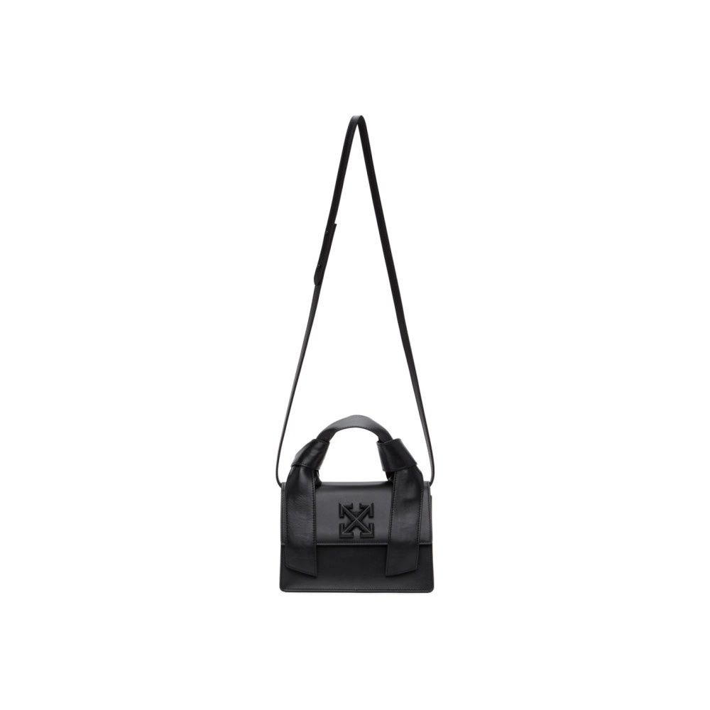 Off-White Black Leather Crossbody Bag - Luksuslaukut ja asusteet Off-White - Tutustu YVES JAVANNI® 