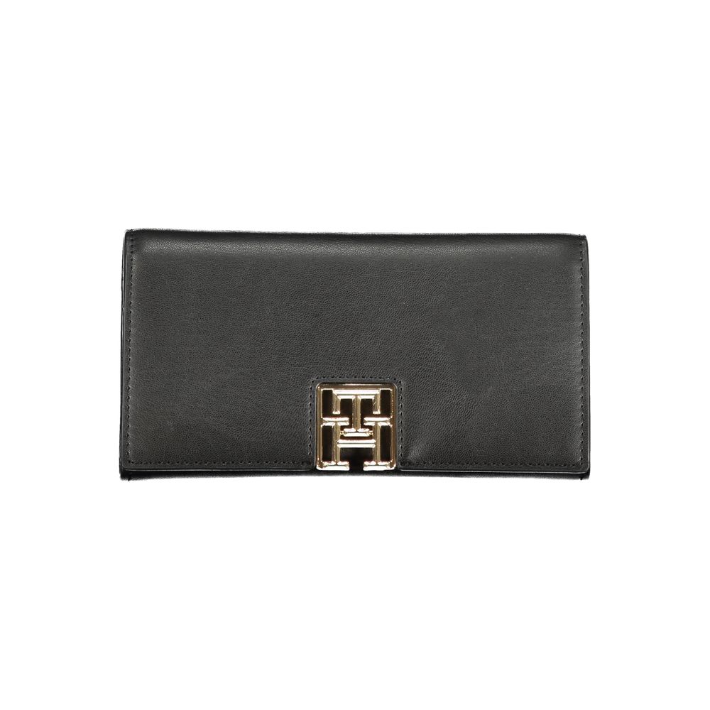 Tommy Hilfiger Black Polyethylene Wallet - Luksuslaukut ja asusteet Tommy Hilfiger - Tutustu YVES JAVANNI® 