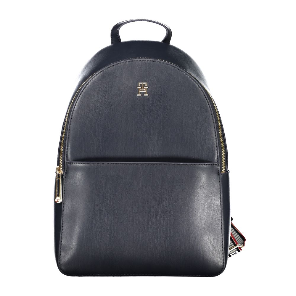 Tommy Hilfiger Blue Polyethylene Backpack - Luksuslaukut ja asusteet Tommy Hilfiger - Tutustu YVES JAVANNI® 