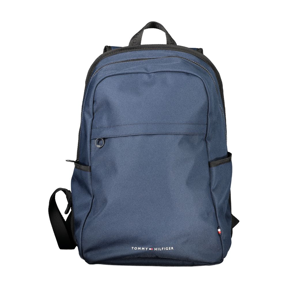 Tommy Hilfiger Blue Polyester Backpack - Luksuslaukut ja asusteet Tommy Hilfiger - Tutustu YVES JAVANNI® 