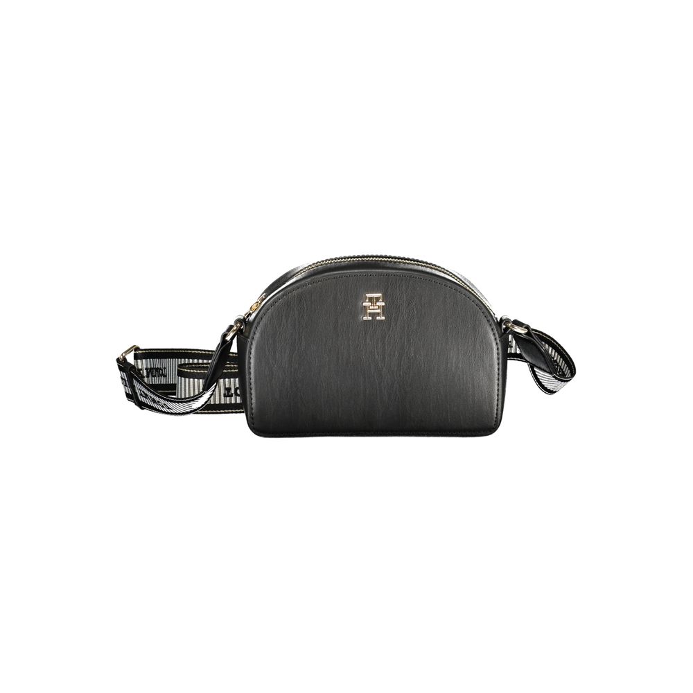 Tommy Hilfiger Black Polyethylene Handbag - Luksuslaukut ja asusteet Tommy Hilfiger - Tutustu YVES JAVANNI® 