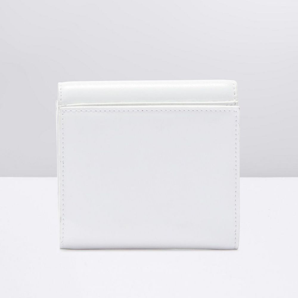 Off-White White Leather Wallet - Luksuslaukut ja asusteet Off-White - Tutustu YVES JAVANNI® 