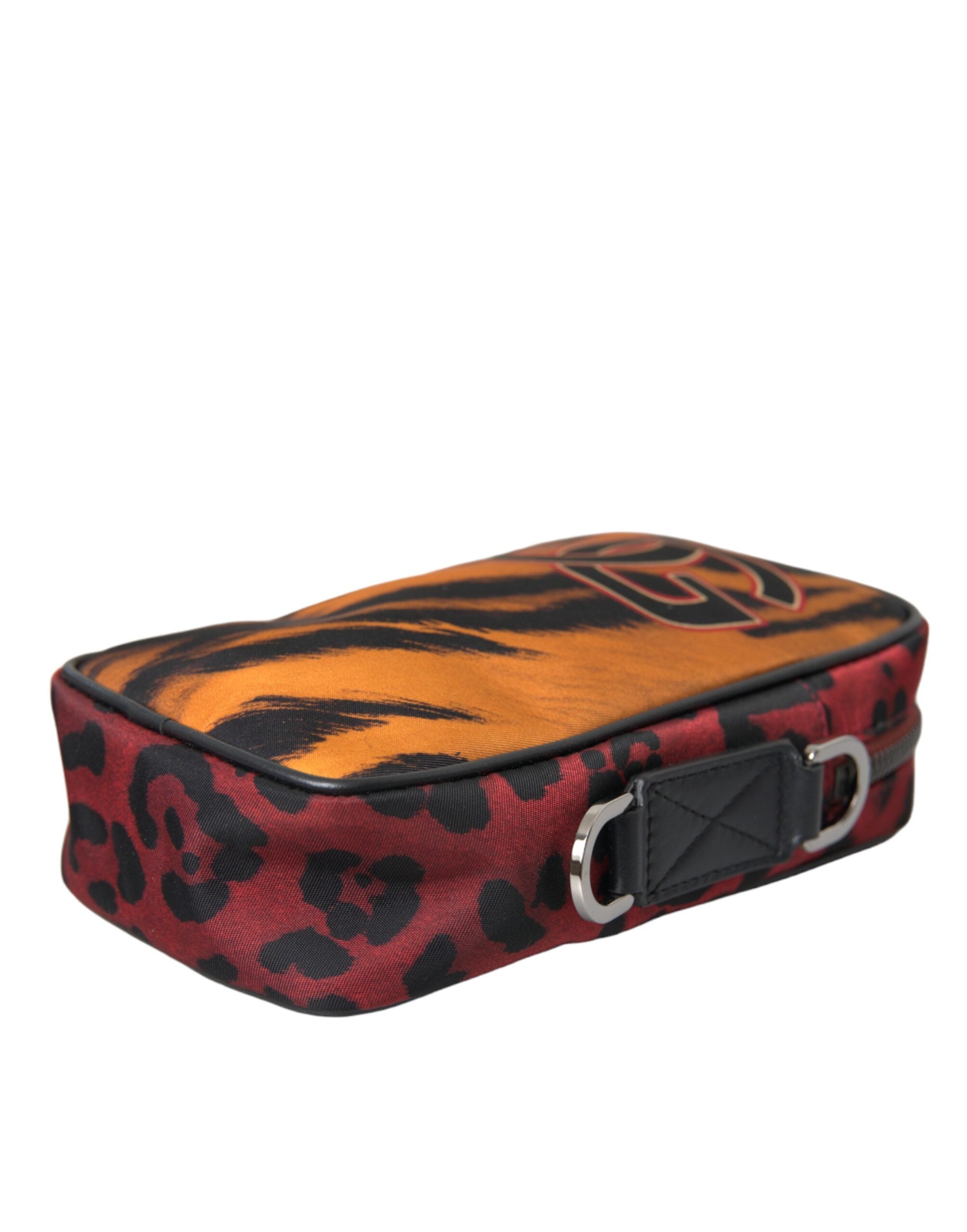 Dolce & Gabbana Multicolor Tiger Print Nylon Logo Cross Body Bag - Luksuslaukut ja asusteet Dolce & Gabbana - Tutustu YVES JAVANNI® 