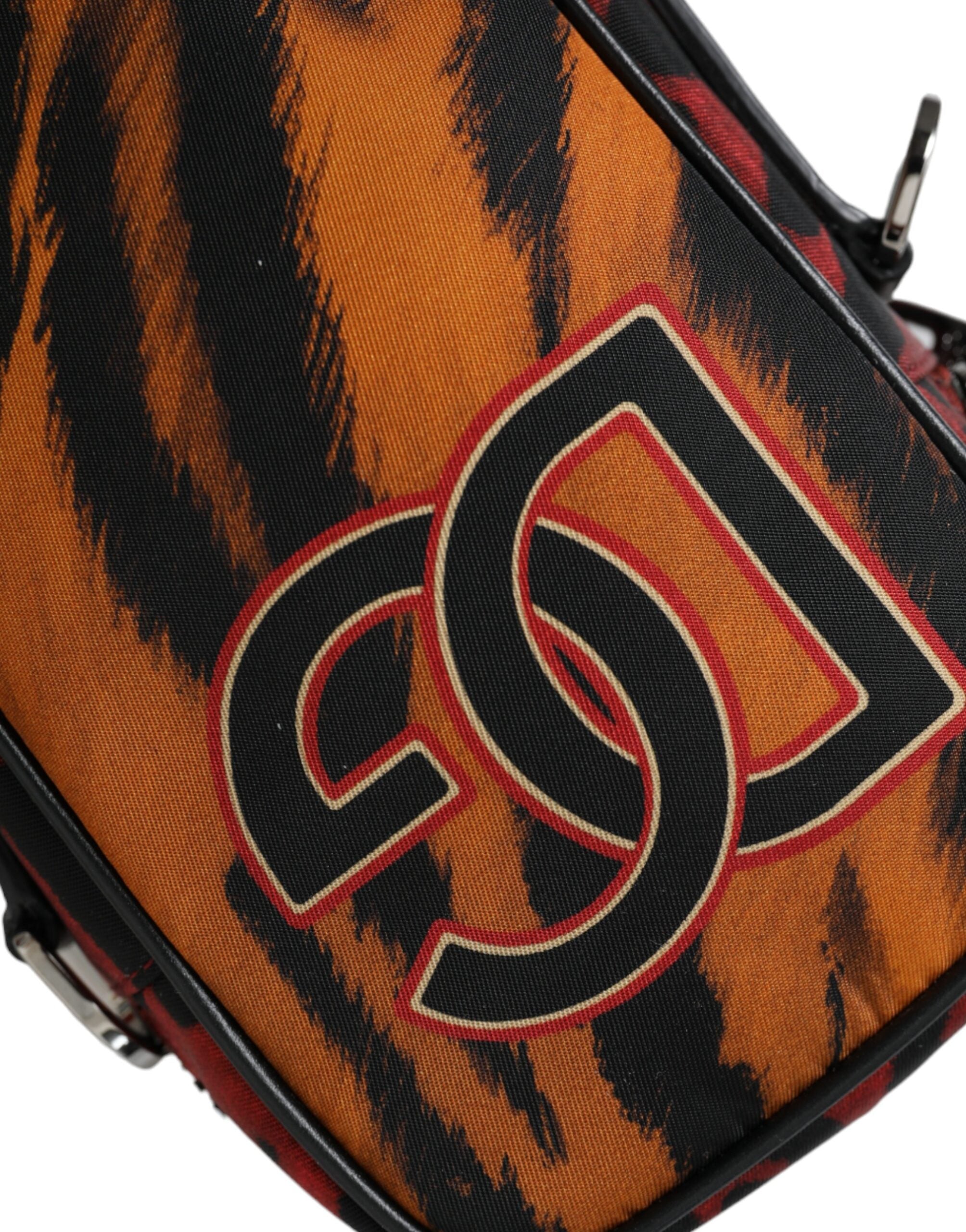 Dolce & Gabbana Multicolor Tiger Print Nylon Logo Cross Body Bag - Luksuslaukut ja asusteet Dolce & Gabbana - Tutustu YVES JAVANNI® 