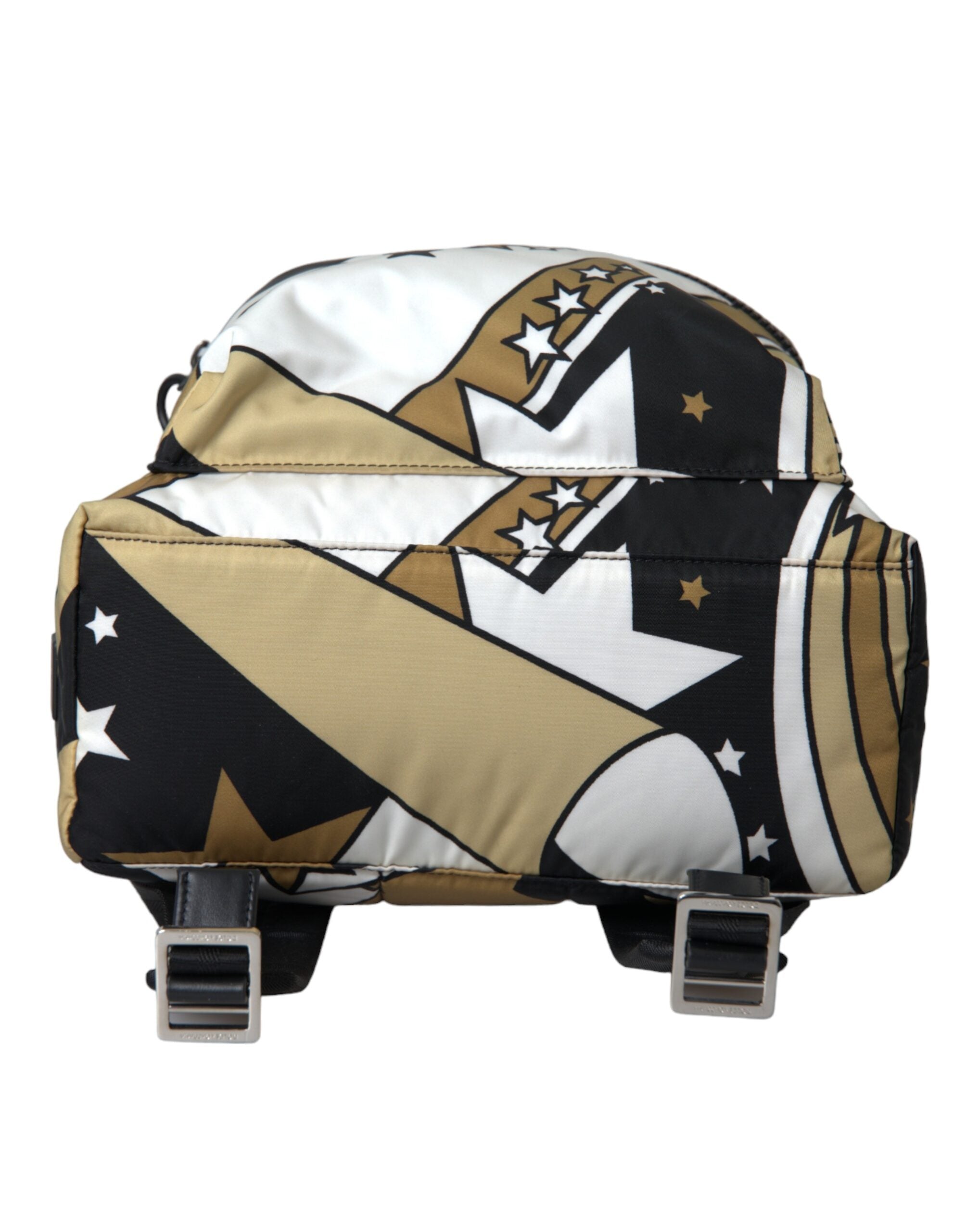 Dolce & Gabbana Multicolor Stripes Stars Nylon Backpack Men Bag - Luksuslaukut ja asusteet Dolce & Gabbana - Tutustu YVES JAVANNI® 