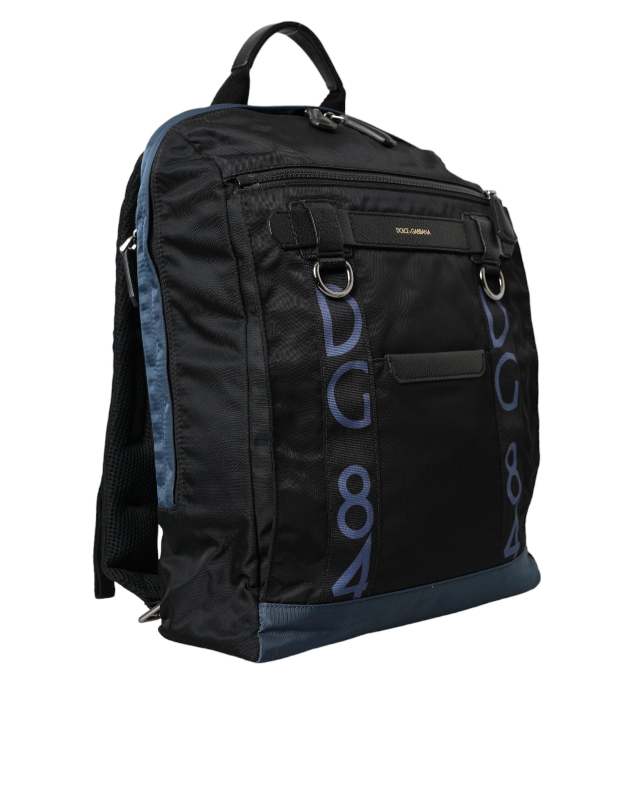 Dolce & Gabbana Black Nylon DG Logo School Backpack Men Bag - Luksusmuotia Dolce & Gabbana - Tutustu YVES JAVANNI® 