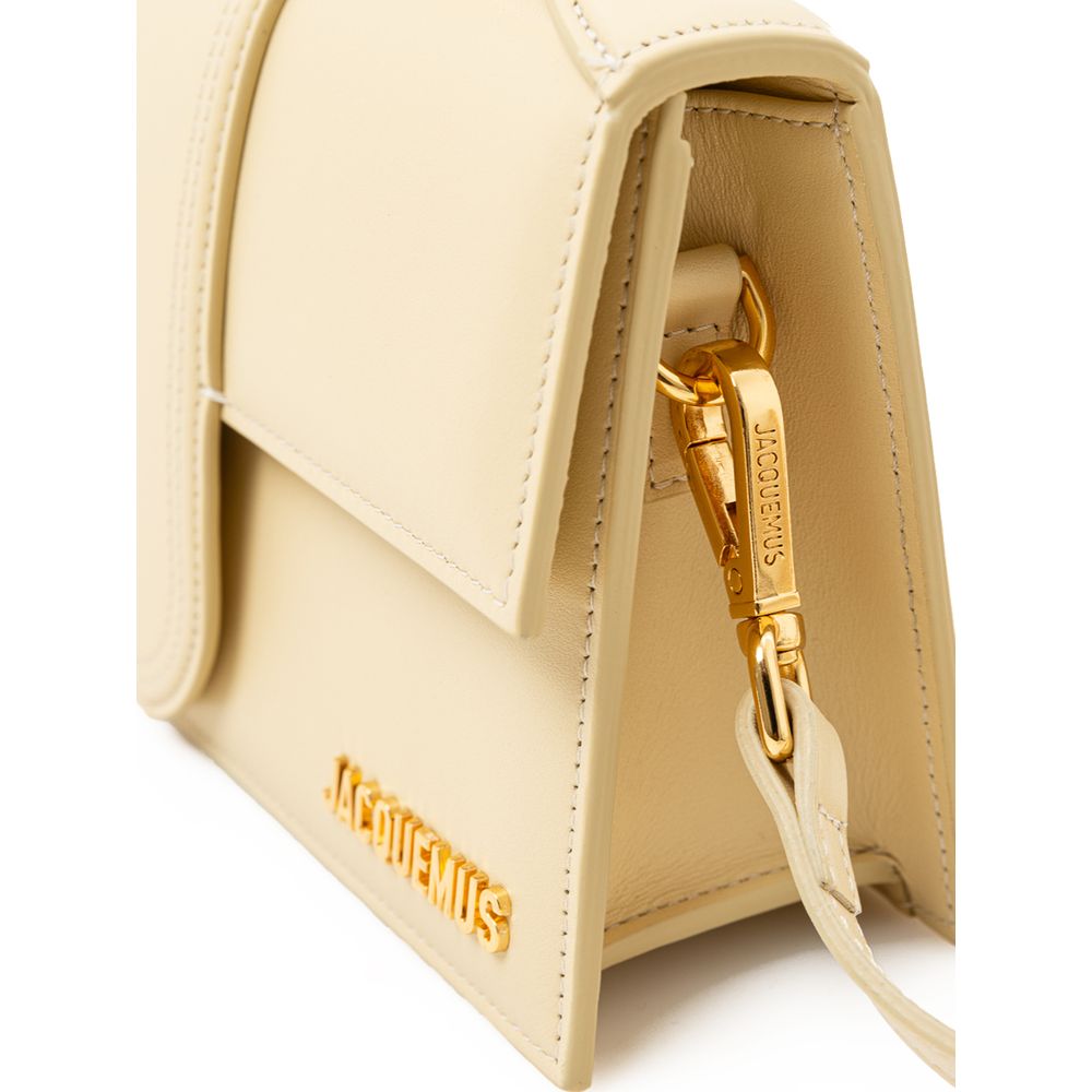 Jacquemus Yellow Leather Shoulder Bag - Luksuslaukut ja asusteet Jacquemus - Tutustu YVES JAVANNI® 