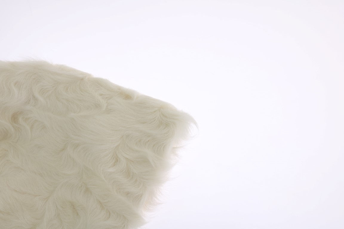 Dolce & Gabbana Elegant White Fur Beanie Luxury Winter Hat - Luksuslaukut ja asusteet Dolce & Gabbana - Tutustu YVES JAVANNI® 