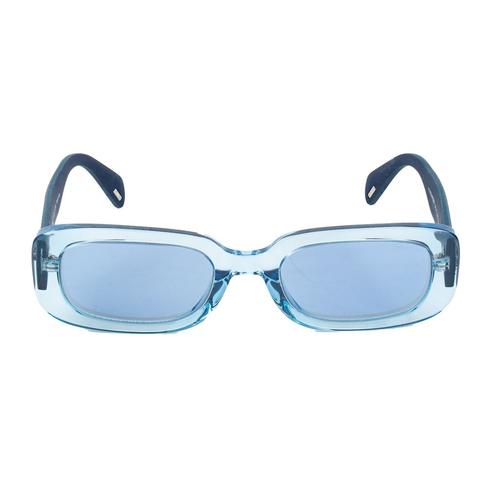 Police Blue Acetate Sunglasses