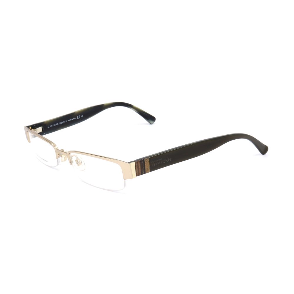 Alexander McQueen Gold Metal Frames - Luksuslaukut ja asusteet Alexander McQueen - Tutustu YVES JAVANNI® 