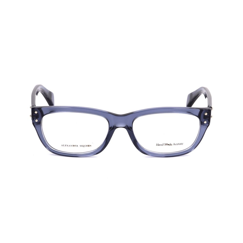 Alexander McQueen Blue Acetate Frames - Luksuslaukut ja asusteet Alexander McQueen - Tutustu YVES JAVANNI® 