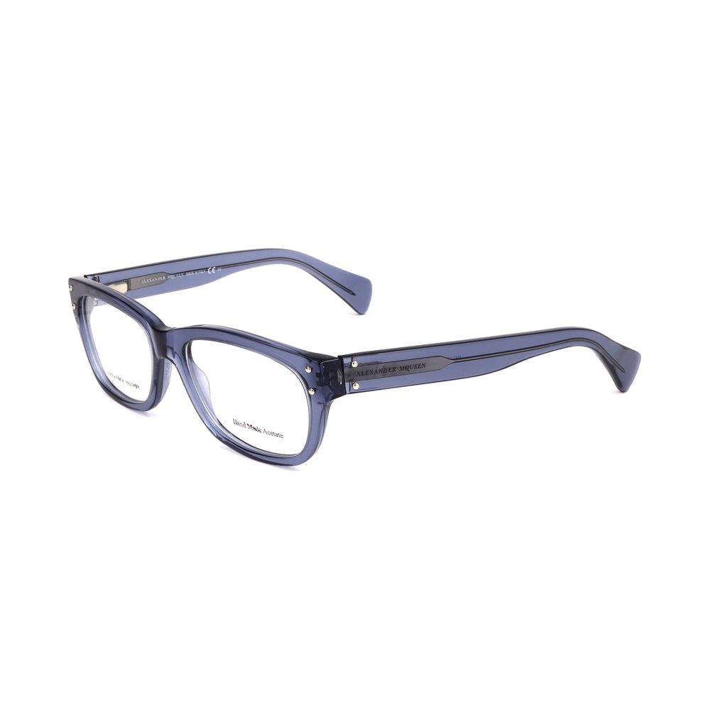 Alexander McQueen Blue Acetate Frames - Luksuslaukut ja asusteet Alexander McQueen - Tutustu YVES JAVANNI® 