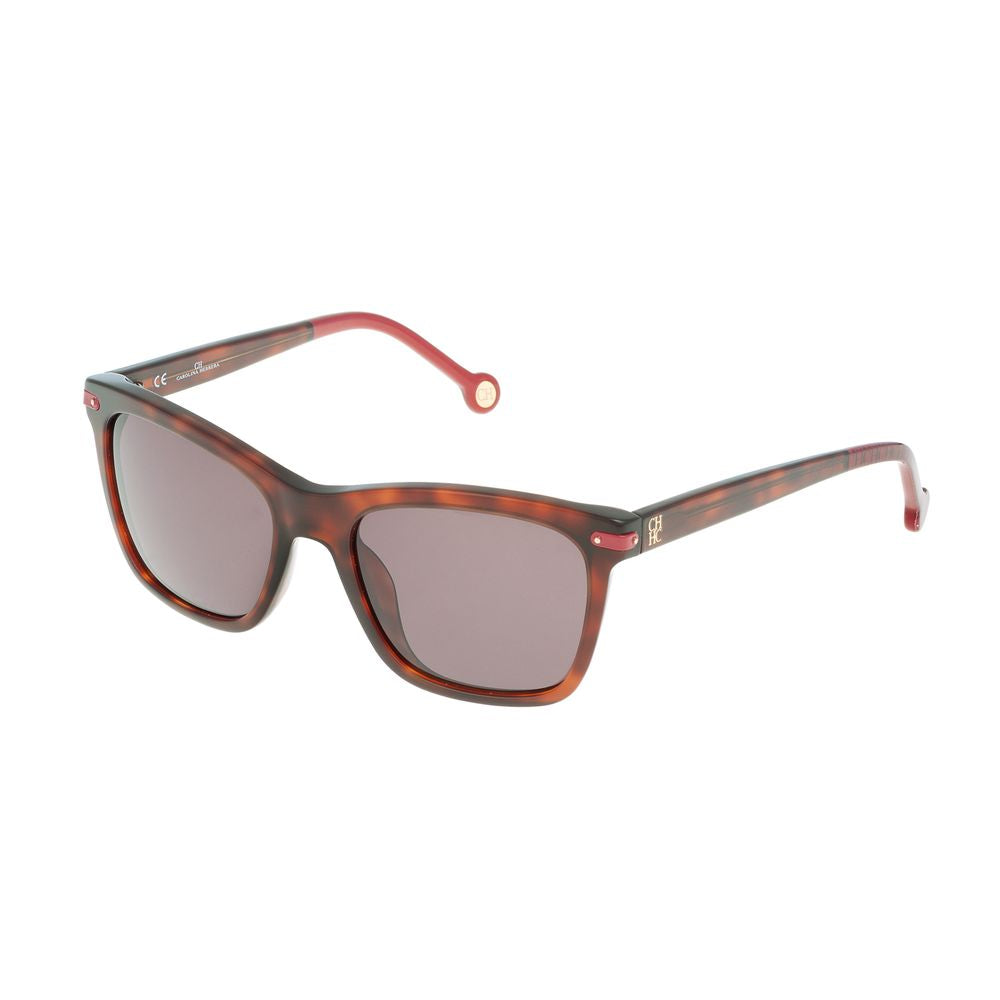 Carolina Herrera Brown Acetate Sunglasses - Luksuslaukut ja asusteet Carolina Herrera - Tutustu YVES JAVANNI® 