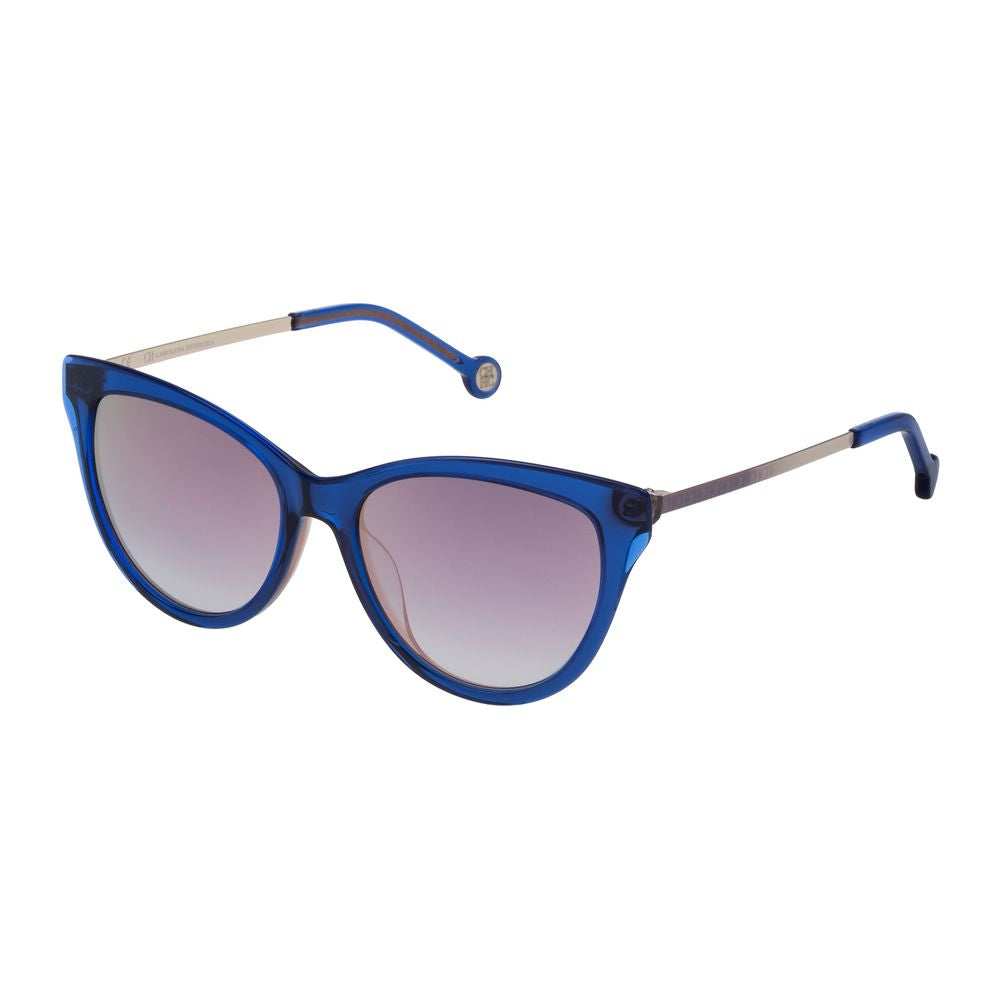 Carolina Herrera Blue Acetate Sunglasses - Luksuslaukut ja asusteet Carolina Herrera - Tutustu YVES JAVANNI® 