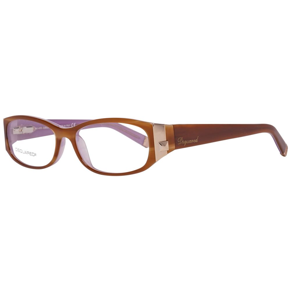 Dsquared² Brown Plastic Frames - Luksuslaukut ja asusteet Dsquared² - Tutustu YVES JAVANNI® 